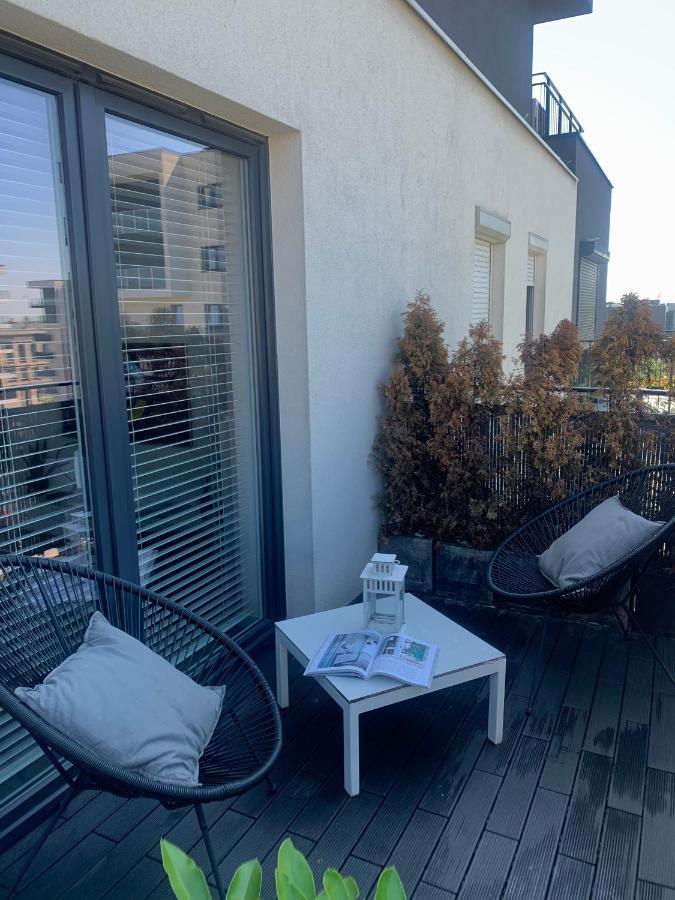 Ekskluzywny Penthouse Z Ogrodem W Centrum Lodzi Екстер'єр фото