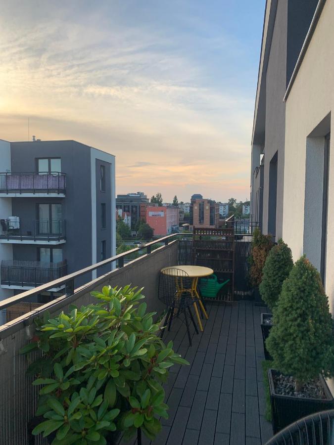 Ekskluzywny Penthouse Z Ogrodem W Centrum Lodzi Екстер'єр фото